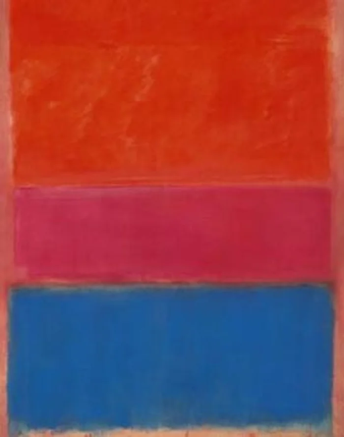 Mark Rothko의 Royal Red and Blue (1954)