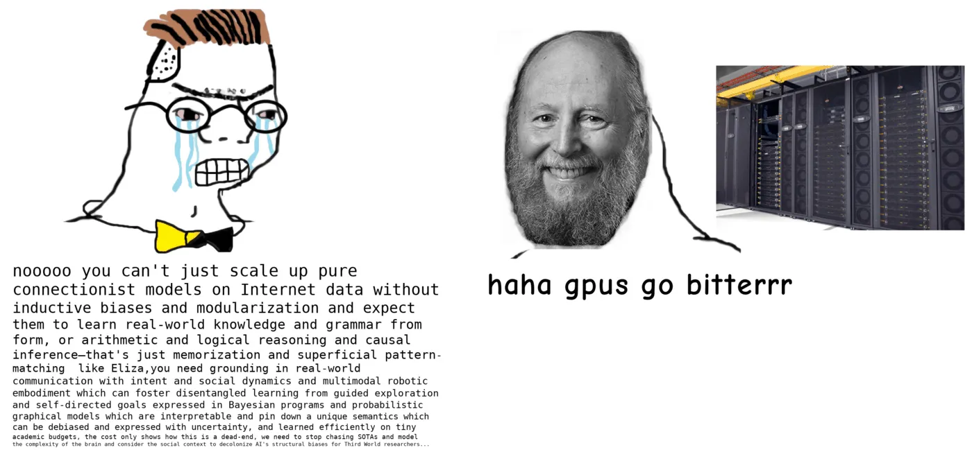 이론 기반 접근과 데이터 기반 접근의 스펙트럼 - 촘스키에서 신경망까지